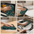 thumbnail image 6 of 2 Pcs Funny Kitchen Towels,Green Christmas Dinosaur and Snowman Pattern Microfiber Dish Towels,Kitchen Tea Towels,Kitchen Towel Set (18" X 26"), 6 of 7