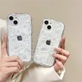 thumbnail image 5 of 3D Butterfly Crystal Bling Glitter Clear Case For iPhone 15 14 Plus 13 12 11 Pro Max X XR XS Max Shining Star Pearl Wave Cover, 5 of 5