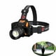 thumbnail image 1 of Linterna frontal multifunción para exteriores, recargable por USB, potente linterna con zoom, luz blanca, mecha L9 JM, 1 of 5