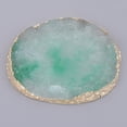 thumbnail image 2 of EHJRE Crystal Imitation Agate Make Up Nail Art Palette Drink Coaster/Cup Mat Green, 2 of 9