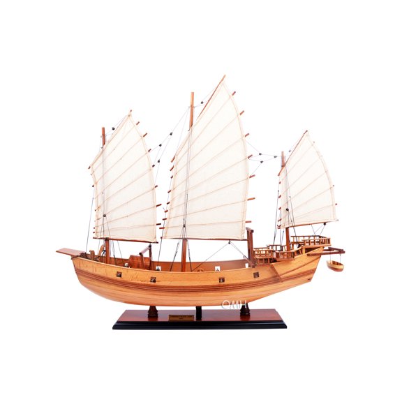 Old Modern Handicrafts Chinese Junk Natural Finish