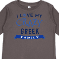 thumbnail image 4 of Inktastic Greek Family Funny Gift Boys or Girls Long Sleeve Toddler T-Shirt, 4 of 5