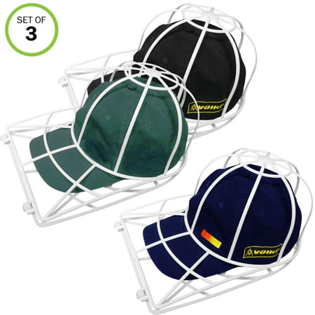 - Evelots Ball Cap Washer for Washing Machines-Dish Washer-Visor Hat Cleaner-Set/3