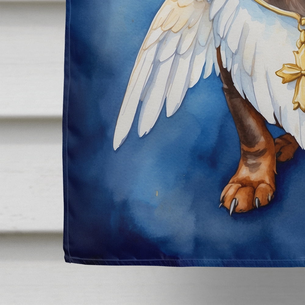 Dachshund My Angel House Flag 28 in x 40 in