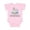 AD-Pink, variant on My Great Grandma Loves Me to the Moon and Back Elephants Boys or Girls Baby Bodysuit