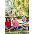 thumbnail image 5 of 100 Pack Small American Flags on Stick, 4x6 Inch Small US Flags/American Flags for Outside, Mini Hand Held Stick Flags with Kid-Safe Spear Top,4th of July,Independence Day,Memorial Day Decorations, 5 of 10