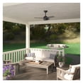 thumbnail image 5 of Hunter 36 inch Cassius Matte Black Damp Rated Ceiling Fan and Pull Chain, 5 of 15