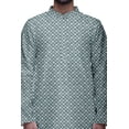 thumbnail image 4 of Atasi Party Wear Kurta Pajama For Men Mandarin Collar Ethnic Printed Kurta Set, 4 of 5