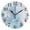 Black, variant on Pastel Pink Blue Marble Round Wall Clock Battery Operated Silent Non-Ticking Bedroom Office Kitchen Home School Decor 10"(Black)