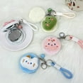 thumbnail image 3 of OIUR Plush Animal Makeup Mirror Portable Travel Double-sided Vanity Mirror High Clarity Cosmetic Mirror Keychain Hanging Decoration, 3 of 7