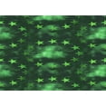 thumbnail image 1 of Ahgly Company Machine Washable Indoor Rectangle Transitional Dark Forest Green Area Rugs, 6' x 9', 1 of 7