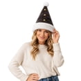 thumbnail image 2 of Wiyuqeen Jingle Bell Plush Santa Hat One‑Size‑Fit‑Most Festive Christmas Headpiece for Adults and Children Classic Holiday Decor Accessory for Family Gathering and Xmas Themed Party, 2 of 7
