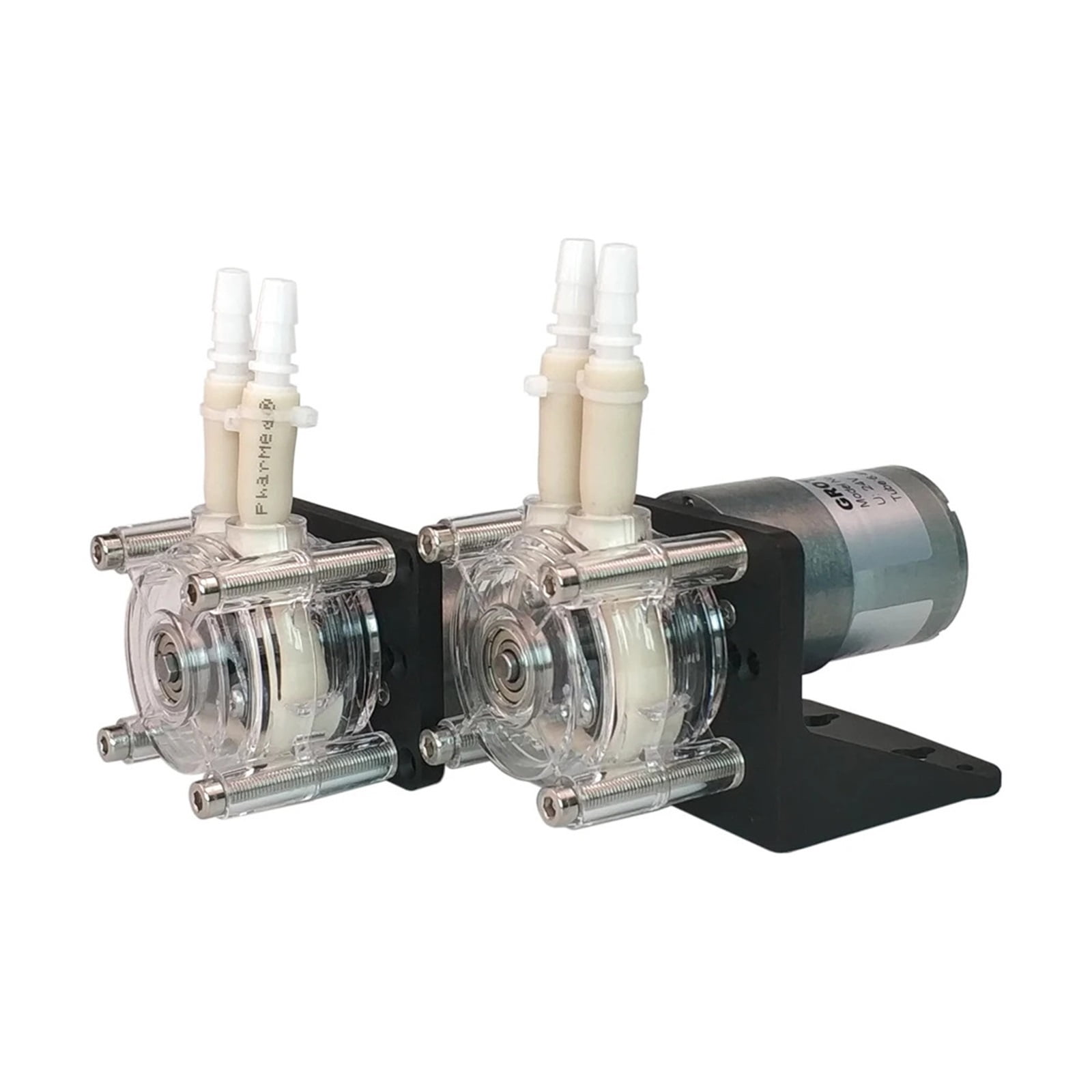 Peristaltic Pump, Dosing Pump, Water pump, 12V DC, 24V DC, High Flowrate for Aquarium Lab Analytical ,Easy to Install