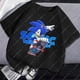 thumbnail image 4 of Camiseta con estampado de anime de Sonics para niños, bonita camiseta de algodón de verano para niños, camiseta informal de dibujos animados para niños, ropa de manga corta, camiseta de moda, regalo, 4 of 5