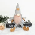 thumbnail image 4 of Yinkuu Plush Tomte Gnomes  Doll Premium Durable Creative For Home Office School Bar Black Brown Grey Ornaments, 4 of 17
