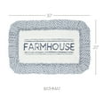 thumbnail image 3 of VHC Brands Sawyer Mill Farmhouse Bathmat, Blue, 20x30, 3 of 6