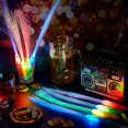 thumbnail image 3 of Varitas luminosas de fibra óptica Lewtemi con iluminación LED, paquete de 60, 3 of 7