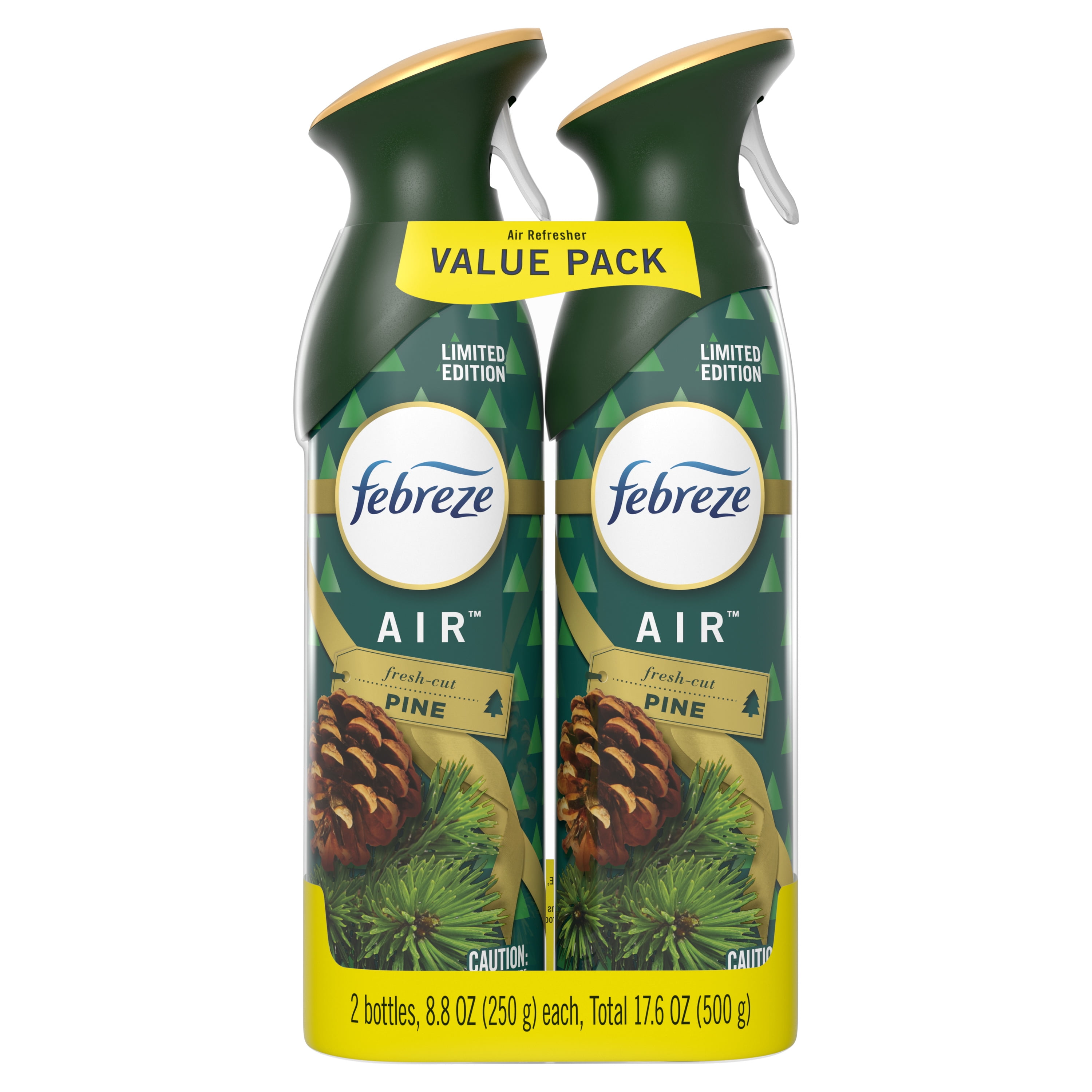 Febreze OdorEliminating Air Freshener Spray, Pine, 2 Ct