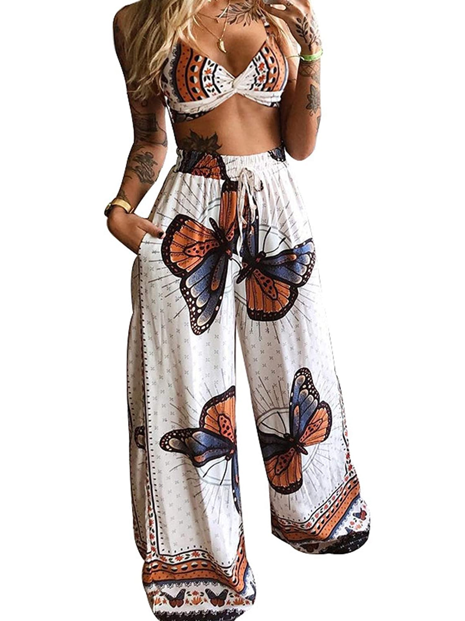 FOCUSNORM Women Boho Outfits Summer 