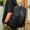 Blue and black, variant on Trendy Backpack Men's Backpack Canvas Washed Traveling Bag,Khaki