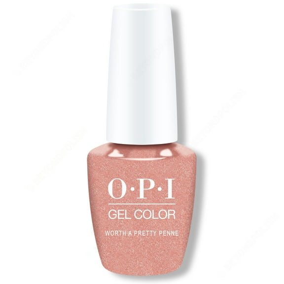 OPI Gelcolor Gel Nail Polish, Worth A Pretty Penne, 0.5 Oz