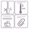 thumbnail image 3 of 8.9" Silicone Soup Ladle Spoon Wood Hand Restaurant Kitchen Scoop Utensil Cooking Supplies Red, 3 of 7