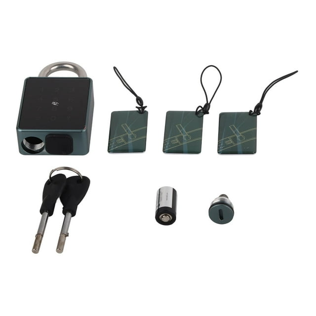 Candado con contraseña inteligente IP65, resistente al agua, con control por aplicación Bluetooth, cerradura virtual sin llave para TTLOCK