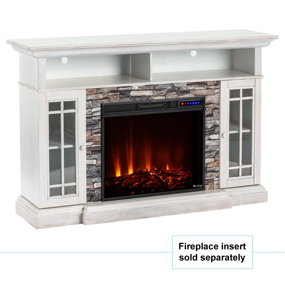 e-Flame USA Whistler Fireplace TV Stand 66" x 43" - Rustic ...