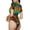 Chameleon, variant on CHARRO SUIT Womens One Piece Swimsuits Modest Tummy Control Bathing Suits Lace Up Slimming Swim Suit-X-Large