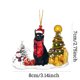 thumbnail image 3 of Herunwer Christmas Ornament Lovely Tree Gift Ornament Christmas Tree Hanging Party Decor, 3 of 3