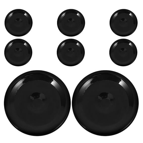 GOOHOCHY 8pcs Round Furniture Coasters Non Slip Furniture Carpet Protectors Anti Skid Pads For Table Chair Cabinet Floor Protectors