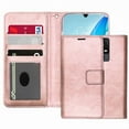 thumbnail image 1 of [PST] TCL 50 XE (5G) Wallet Case, Leather Magnetic Card Slot Wallet Folio Flip Case Cover, 1 of 5