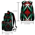 thumbnail image 2 of Lightweight Backpack Geometry School Bag Travel Laptop Daypack for Men Women Casual Rucksack, 2 of 6