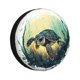 thumbnail image 1 of Balery Watercolor Turtle3 Cubiertas para Neumáticos - Protector Resistente para Neumáticos de Camioneta, SUV, Remolque, Camper y RV-15 inch, 1 of 6