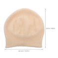 thumbnail image 2 of BEADCEST Gorro De Beige Para Mujer Con Suave Para Deportes Y Uso Diario, 2 of 6
