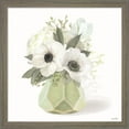 thumbnail image 1 of Great Art Now Posies in Green by House Fenway, Framed Wall Art, 13W x 13H, 1 of 3