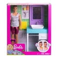 thumbnail image 1 of Set de Juego Barbie Mattel Ken y Muebles con Baño, 1 of 4