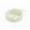 thumbnail image 1 of Silicone Heats Resistant Soft Car Interior from spreading, Ash Tray with Lid Anti-Scalding Washable Personalized Office Container Luminous White, 1 of 9