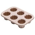 thumbnail image 2 of Riguas 1/6/912 Cavity Easy Demoulding Non-stick Cake Mold Food Grade Stackable Multipurpose Baking Tool Carbon Steel Microwave Safe Muffin Cup for Home, 2 of 8