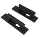 thumbnail image 4 of Puerta cómoda universal negra Locksets del apretón para la puerta Puerta Handleset de la aleación de aluminio fácil instalar, 4 of 8