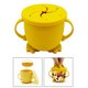thumbnail image 5 of Recipiente de silicón suave Sunnimix para guardar aperitivos para bebés Amarillo Comedero para bocadillos, 5 of 8