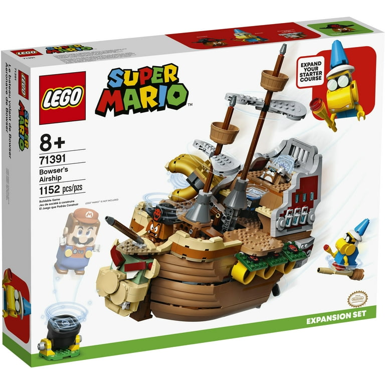 LEGO Super Mario Bowser's Airship Expansion Set 71391 with