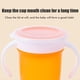 thumbnail image 4 of Taza Giratoria De Aprendizaje Para Bebés De 360 ​​Grados, Taza De Alimentación Infantil A Prueba De Fugas Con Asa, Tazas De Entrenamiento, Taza De Bebida Para Niños seitruly BA001433-04, 4 of 6
