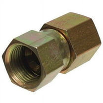 Apache 3/8" Female Pipe X 3/8" Female Pipe Hydraulic Adapter - Style 5000, Heavy Duty Fitting