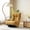 Yellow, variant on Peispie Adjustable 360° Swivel Adjustable Lounge Chair with Phone Holder, 5 Position Floor Recliner Sofa Chair with Armrests and Thick Padded Cushion for Living Room Bedroom, Beige
