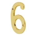 thumbnail image 1 of NUMERO LATON SOLIDO 4'' NUMERO 6 HERMEX 43684 Hermex NUCH-6, 1 of 1