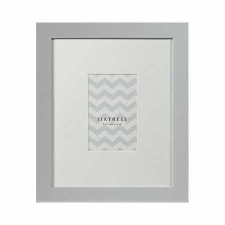 Sixtrees Wall Frame Matted Silver 14x17 Frame Matted Silver 14x17