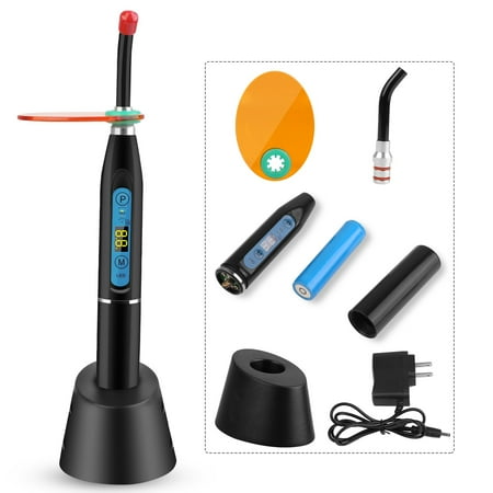 Cordless Led Grill Light - 5W Cordless Dental LED Curing Light Lamp 1500mw/cm2