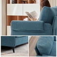 thumbnail image 5 of 51.18" Small Sofa Couch,2 Seater Fabric Loveseat,Modern Sofas Couches for Living Room,High-Density Padding Cotton is Soft and Comfortable, Removable Backrest for Easy Cleaning, 5 of 7