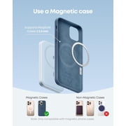 Anker 622 Magnetic Battery (MagGo), 5,000mAh Foldable Magnetic Wireless Portable Charger with Stand and USB-C Port (On The Side), Magsafe-Compatible for iPhone 16/15/14/13 Series